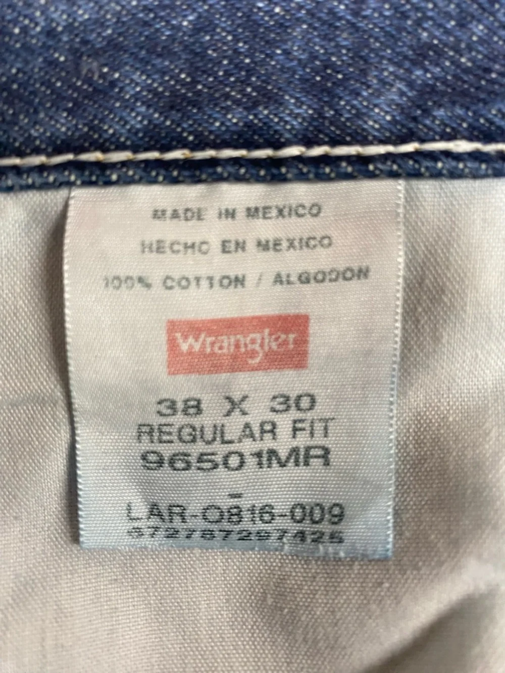 Wrangler straight leg